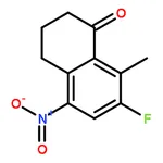 RHAWN 7-Fluoro-8-methyl-5-nitro-3,4-dihydronaphthalen-1(2H)-one