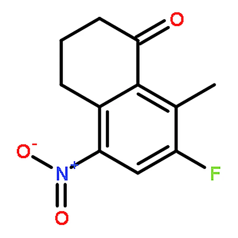 RHAWN 7-Fluoro-8-methyl-5-nitro-3,4-dihydronaphthalen-1(2H)-one