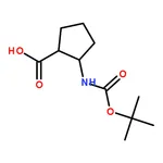 RHAWN (1S,2S)-2-((tert-Butoxycarbonyl)amino)cyclopentanecarboxylic acid