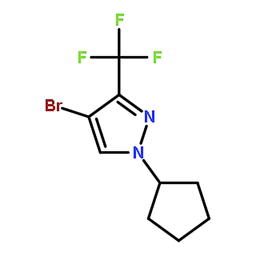 RHAWN 4-Bromo-1-cyclopentyl-3-(trifluoromethyl)-1H-pyrazole