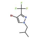 RHAWN 4-Bromo-1-isobutyl-3-(trifluoromethyl)-1H-pyrazole