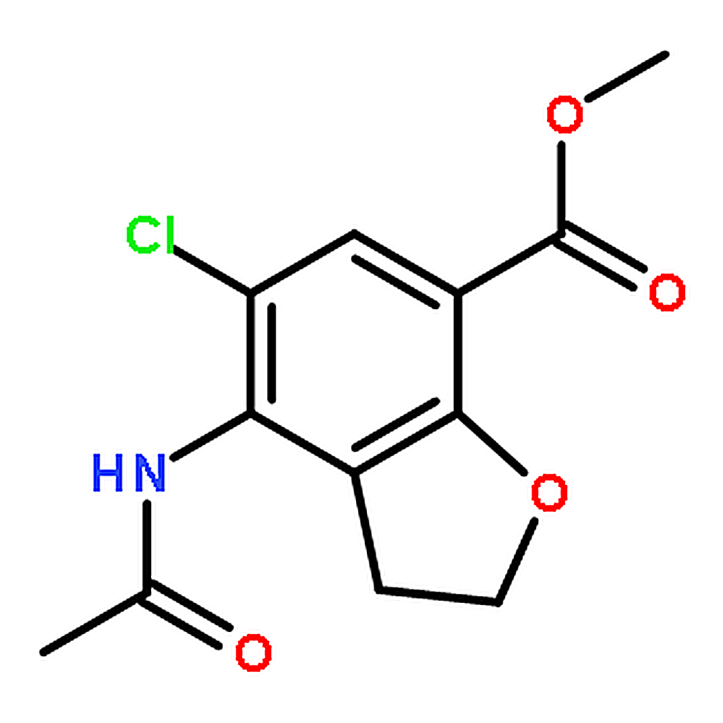 RHAWN Methyl 4-acetamido-5-chloro-2,3-dihydrobenzofuran-7-carboxylate