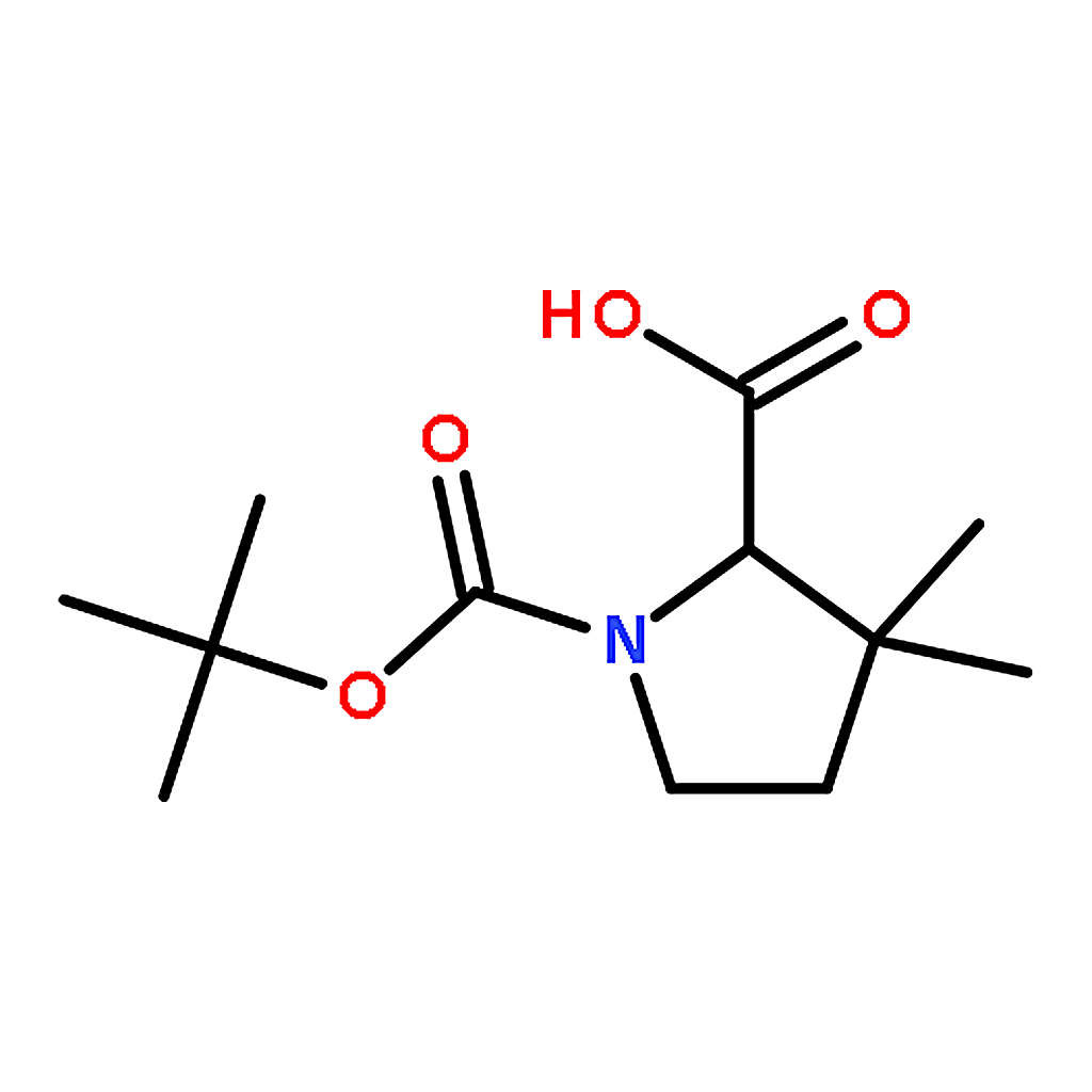 RHAWN 1-(Tert-Butoxycarbonyl)-3，3-Dimethylpyrrolidine-2-Carboxylic Acid