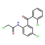 RHAWN 2-Chloro-N-(4-chloro-2-(2-chlorobenzoyl)phenyl)acetamide