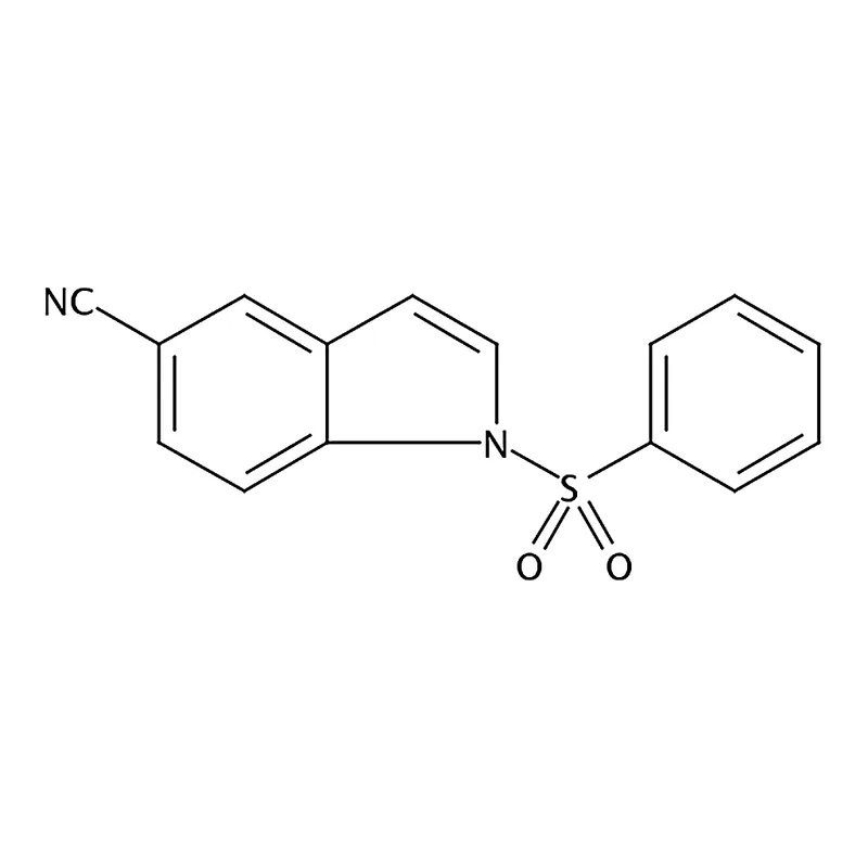RHAWN 1-(Phenylsulfonyl)-1H-Indole-5-Carbonitrile