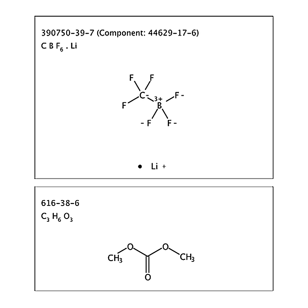 RHAWN Lithium Trifluoro(trifluoromethyl)borate - Dimethyl Carbonate Complex