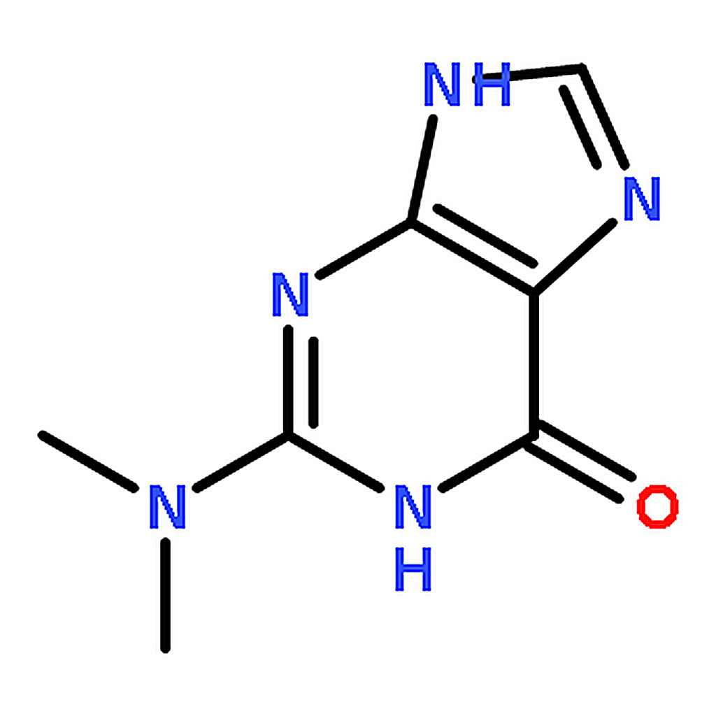 RHAWN 2-Dimethylamino-6-hydroxypurine