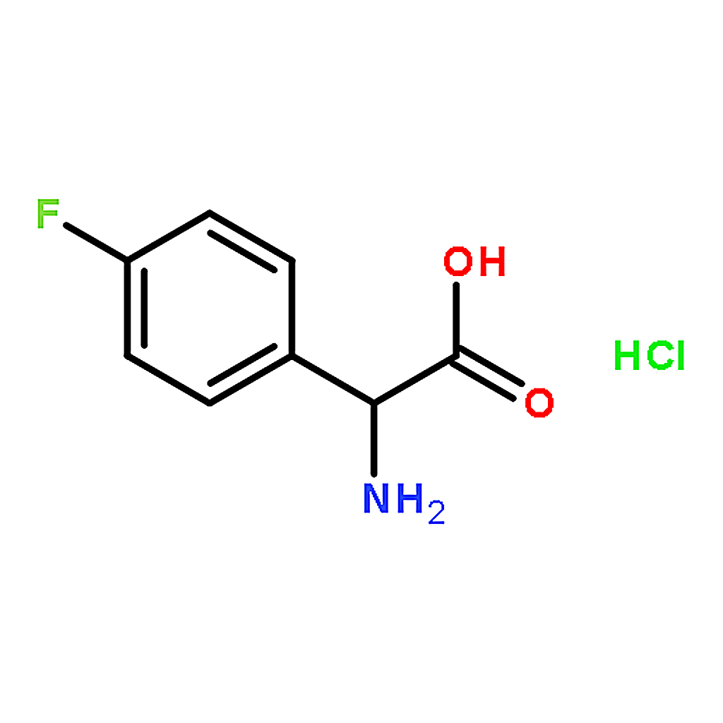 RHAWN (R)-2-Amino-2-(4-fluorophenyl)acetic acid hydrochloride