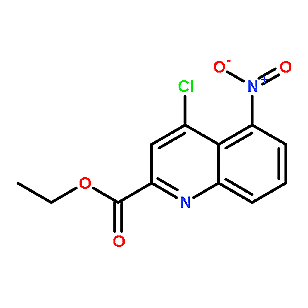 RHAWN Ethyl 4-chloro-5-nitroquinoline-2-carboxylate