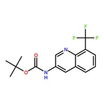 RHAWN tert-Butyl (8-(trifluoromethyl)quinolin-3-yl)carbamate