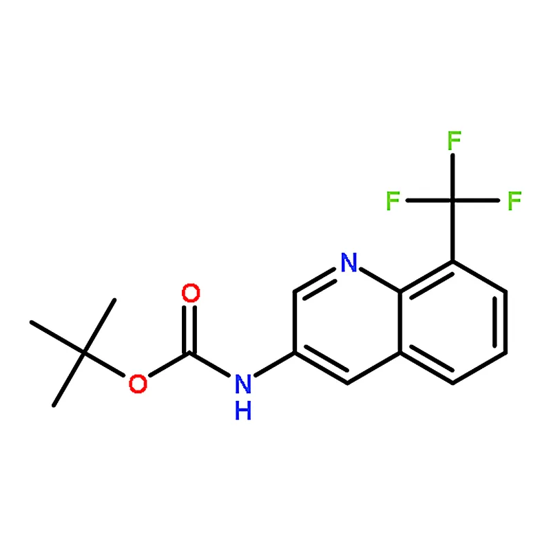 RHAWN tert-Butyl (8-(trifluoromethyl)quinolin-3-yl)carbamate