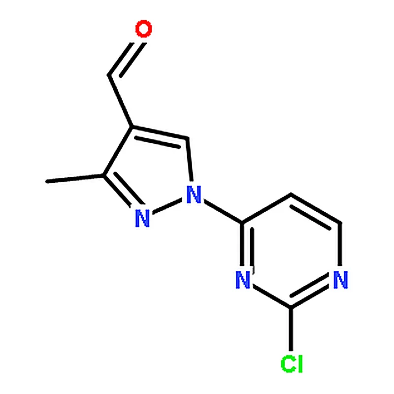 RHAWN 1-(2-Chloropyrimidin-4-yl)-3-methyl-1H-pyrazole-4-carbaldehyde