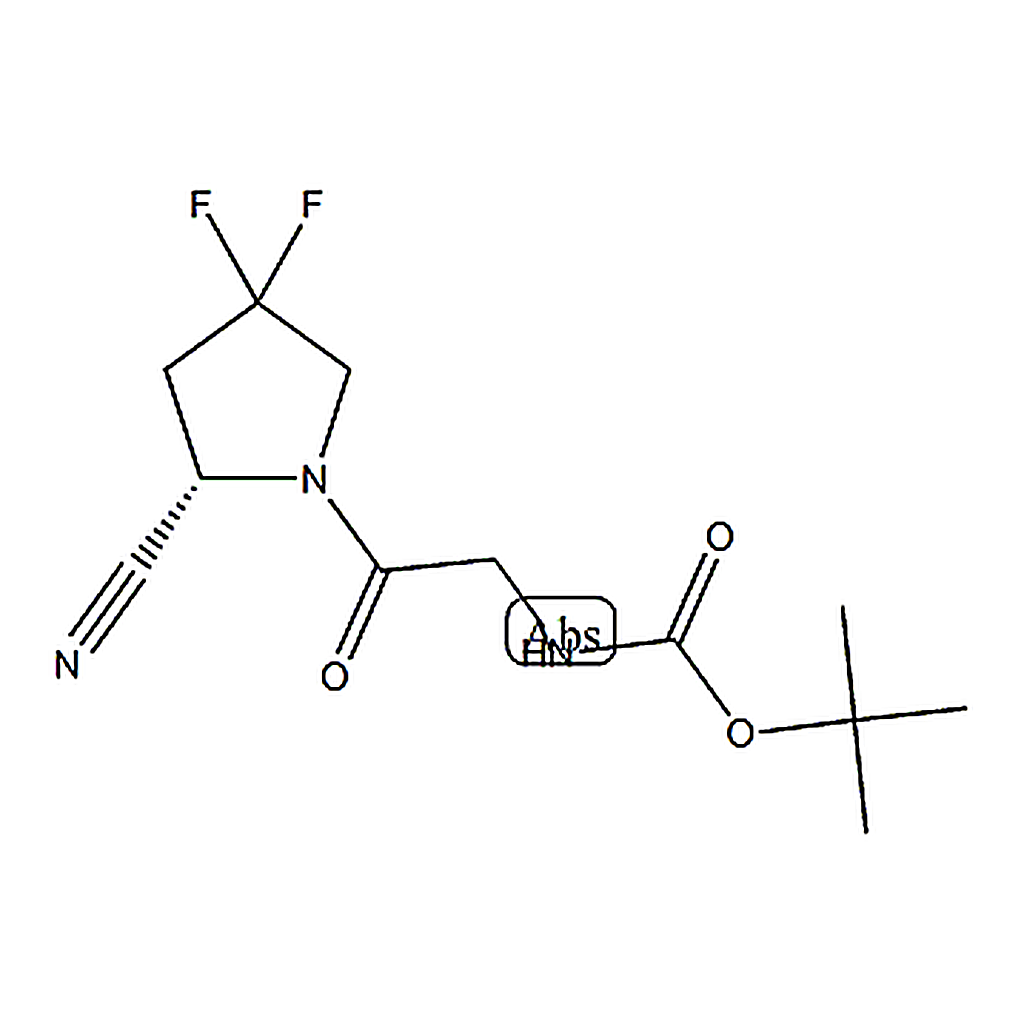RHAWN (S)-1-[2-(Boc-amino)acetyl]-4,4-difluoropyrrolidine-2-carbonitrile