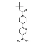 RHAWN (2-(4-(tert-Butoxycarbonyl)piperazin-1-yl)pyrimidin-5-yl)boronic acid
