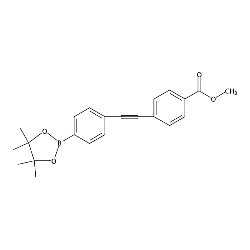 RHAWN Methyl 4-((4-(4,4,5,5-tetramethyl-1,3,2-dioxaborolan-2-yl)phenyl)ethynyl)benzoate