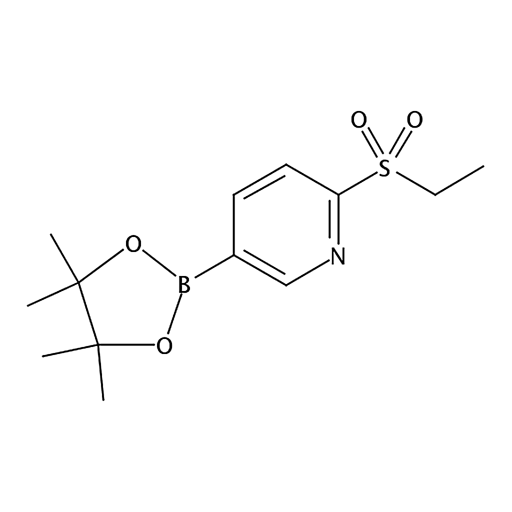 RHAWN 2-(Ethylsulfonyl)-5-(4,4,5,5-tetramethyl-1,3,2-dioxaborolan-2-yl)pyridine