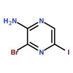 RHAWN 3-Bromo-5-iodopyrazin-2-amine