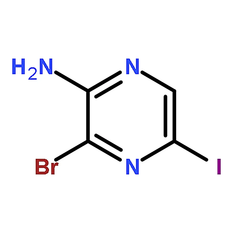 RHAWN 3-Bromo-5-iodopyrazin-2-amine