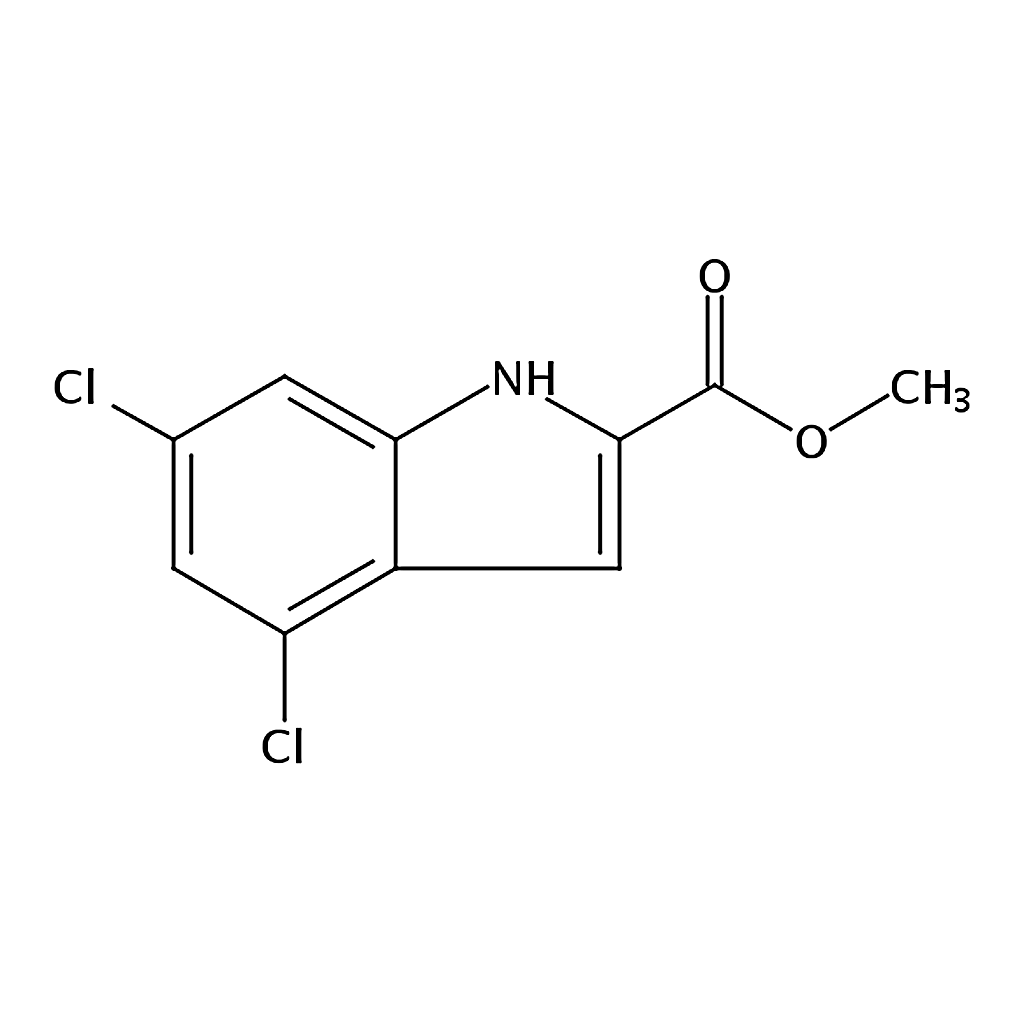 RHAWN Methyl 4,6-dichloro-1H-indole-2-carboxylate