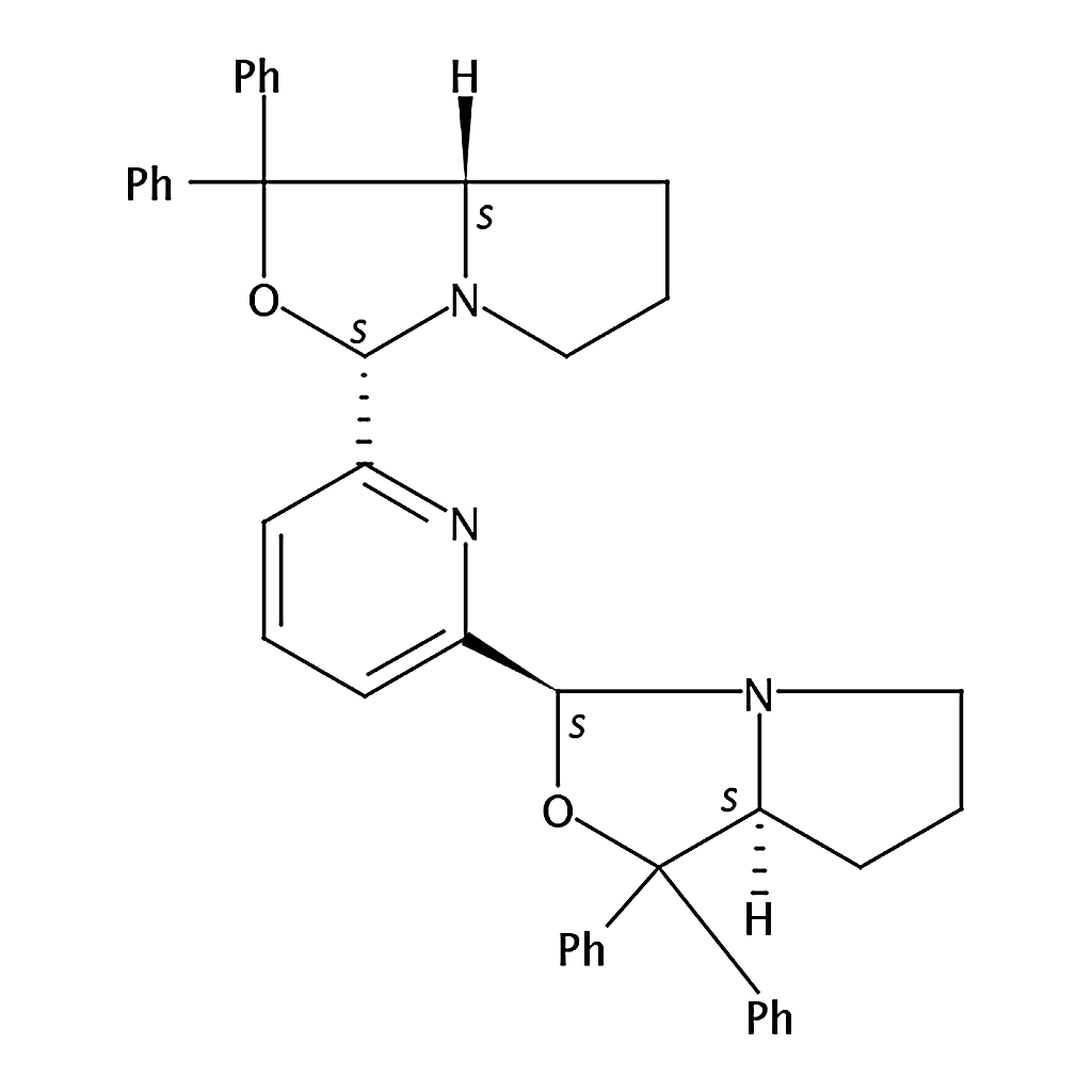 RHAWN 2,6-Bis[(2<i>S</i>,5<i>S</i>)-4,4-diphenyl-1-aza-3-oxabicyclo[3.3.0]octan-2-yl]pyridine