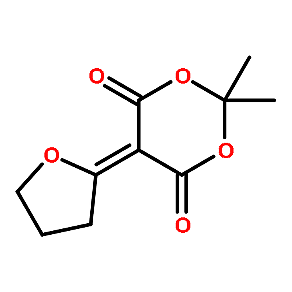 RHAWN 5-(Tetrahydrofuran-2-ylidene)-2,2-dimethyl-1,3-dioxane-4,6-dione