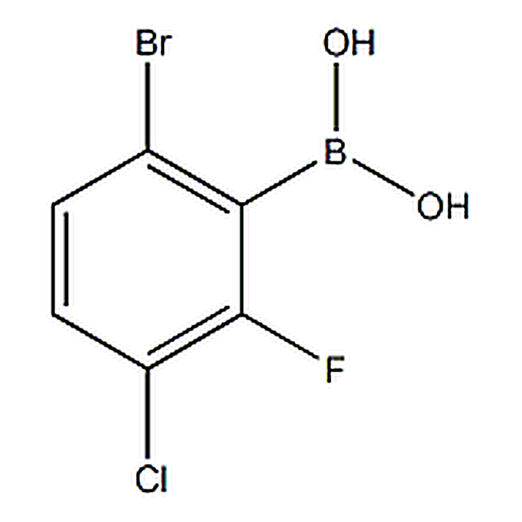 RHAWN 6-Bromo-3-chloro-2-fluorophenylboronic acid