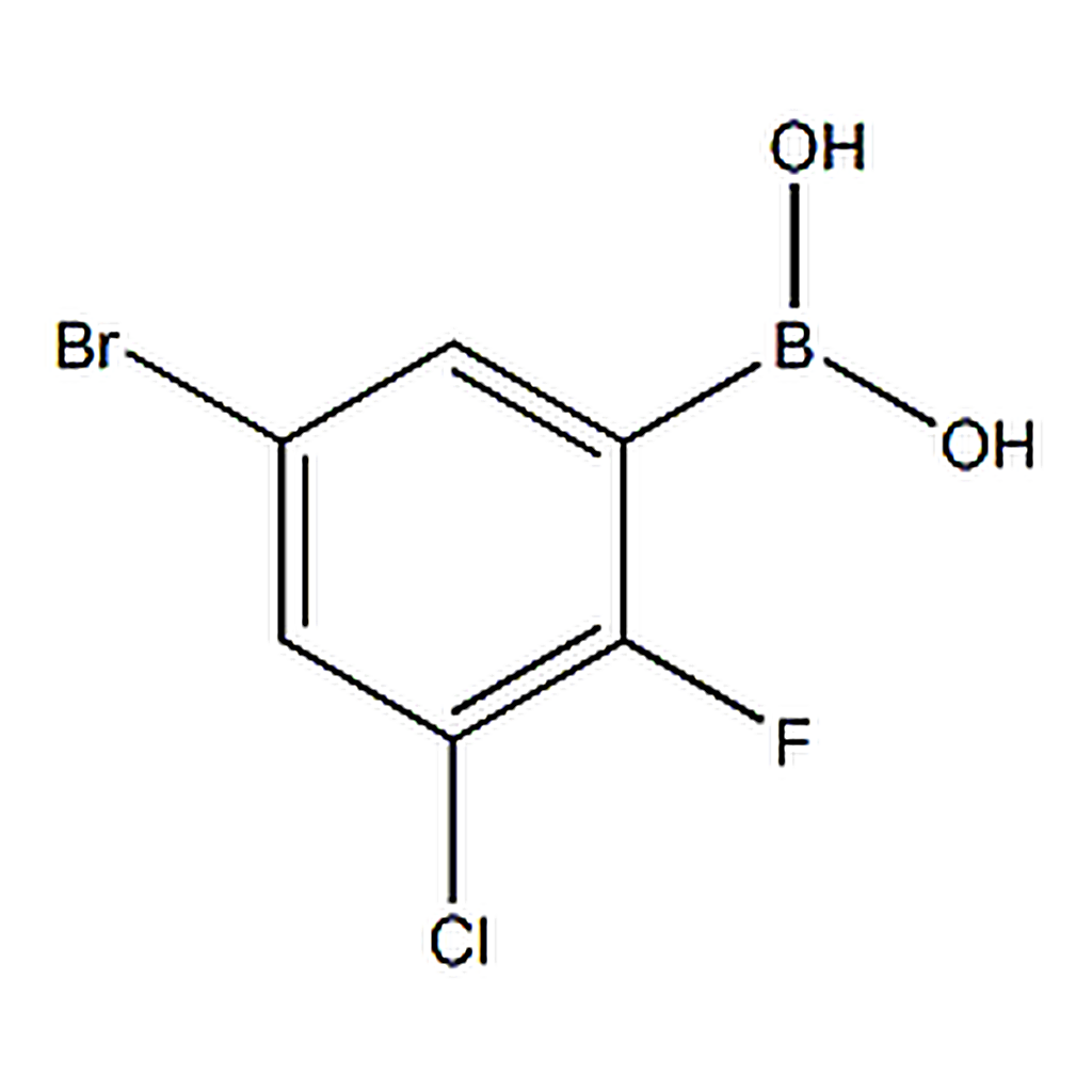 RHAWN 5-Bromo-3-chloro-2-fluorophenylboronic acid