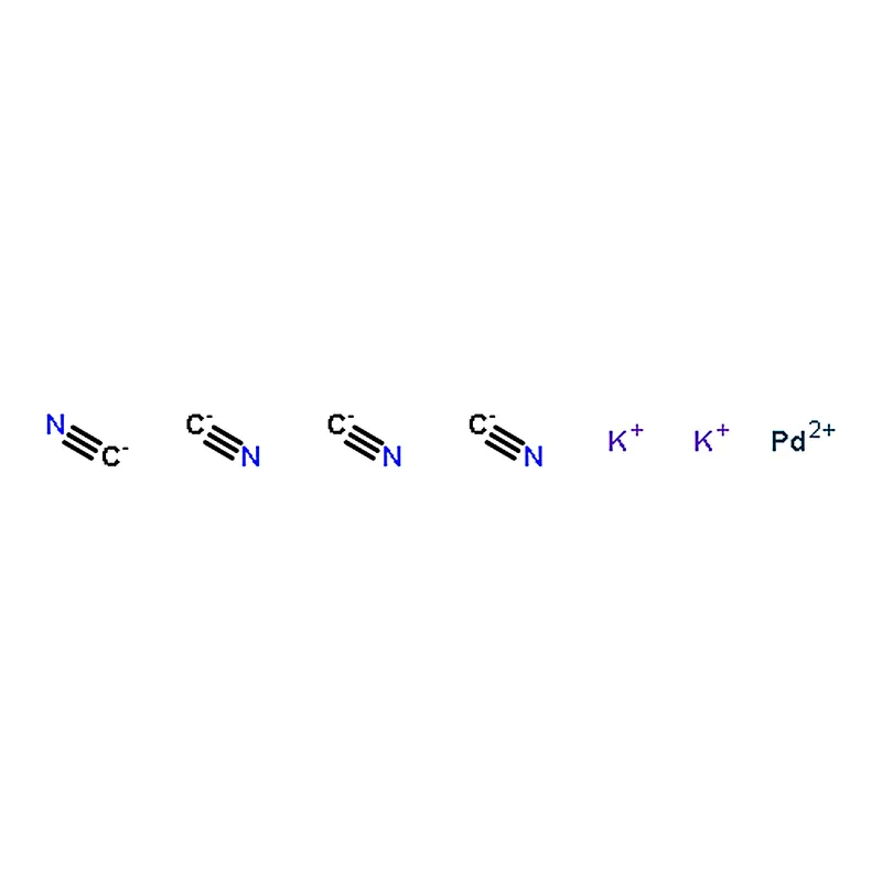 RHAWN Potassium tetracyanopalladate(II) hydrate