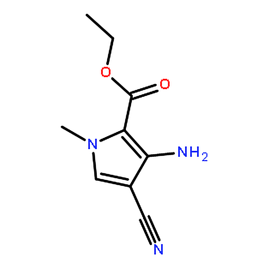 RHAWN Ethyl 3-amino-4-cyano-1-methyl-1H-pyrrole-2-carboxylate