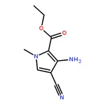 RHAWN Ethyl 3-amino-4-cyano-1-methyl-1H-pyrrole-2-carboxylate