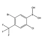 RHAWN (5-Bromo-2-chloro-4-(trifluoromethyl)phenyl)boronic acid