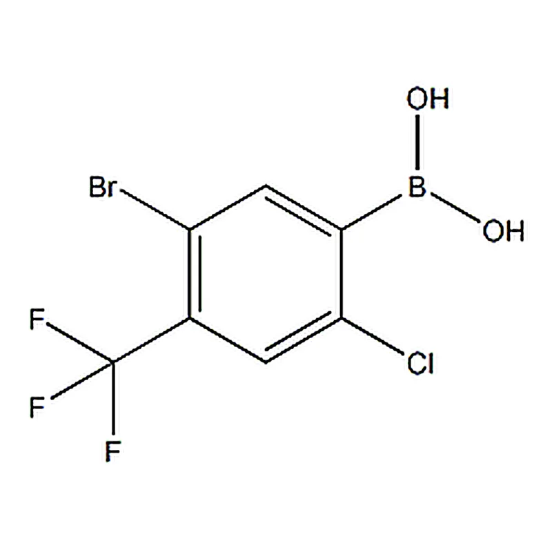 RHAWN (5-Bromo-2-chloro-4-(trifluoromethyl)phenyl)boronic acid