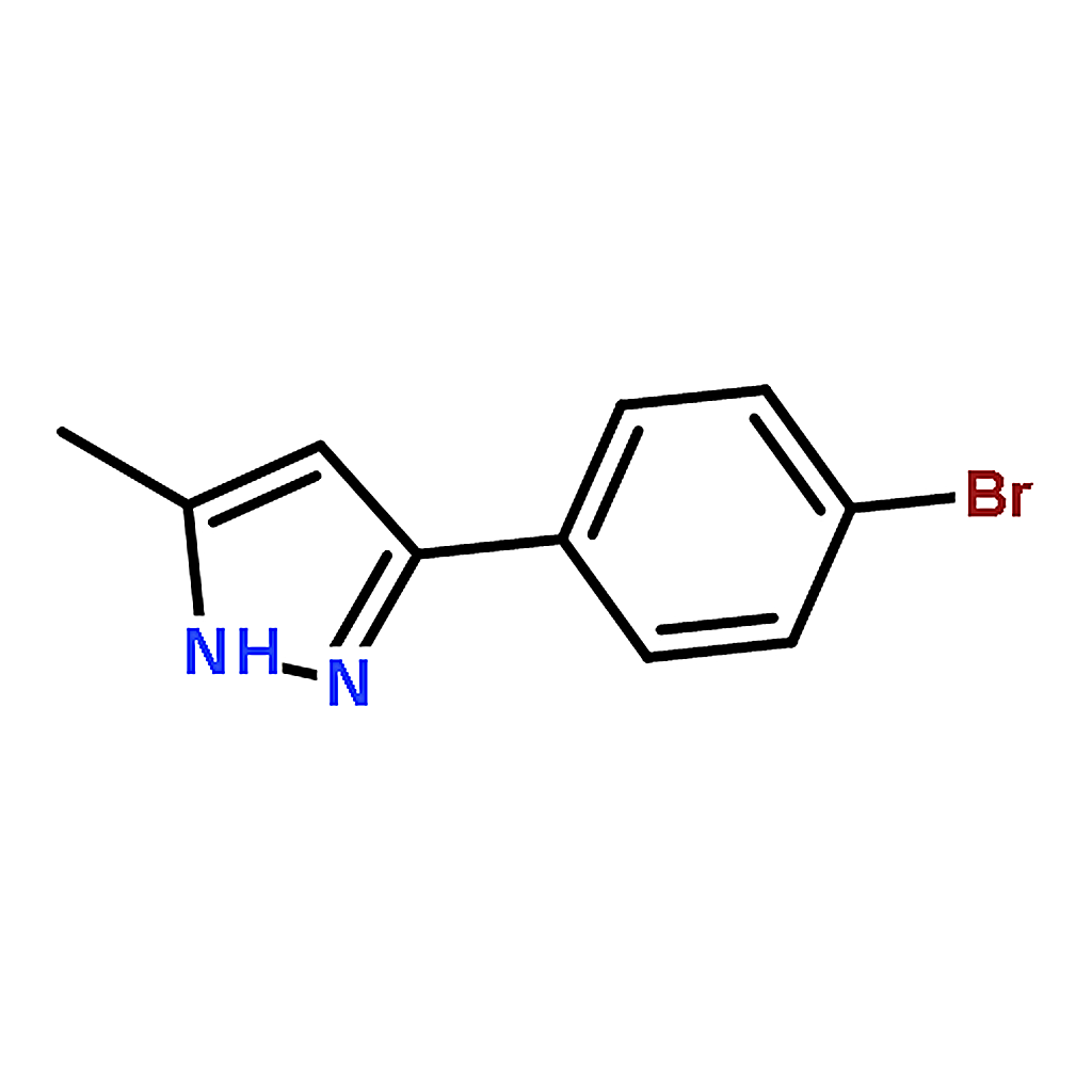 RHAWN 3-(4-Bromophenyl)-5-methyl-1H-pyrazole