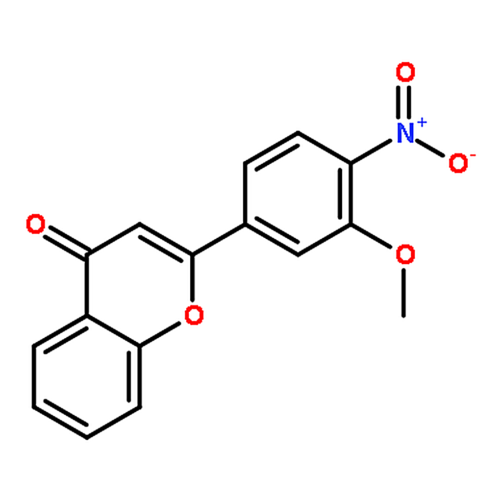 RHAWN 2-(3-Methoxy-4-nitrophenyl)-4H-chromen-4-one