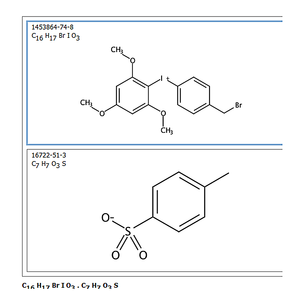RHAWN [4-(Bromomethyl)phenyl](2,4,6-trimethoxyphenyl)iodonium <i>p</i>-Toluenesulfonate