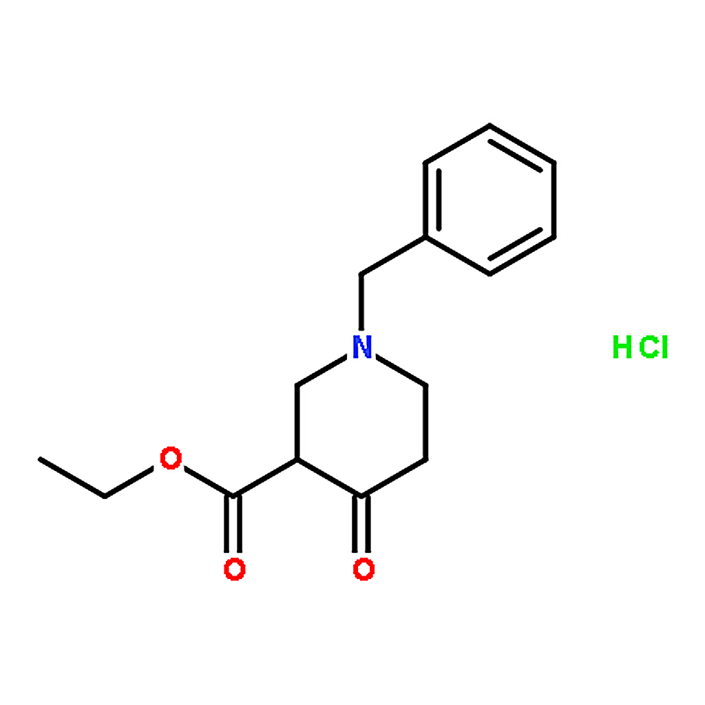 RHAWN Ethyl 1-benzyl-4-oxo-3-piperidinecarboxylate hydrochloride
