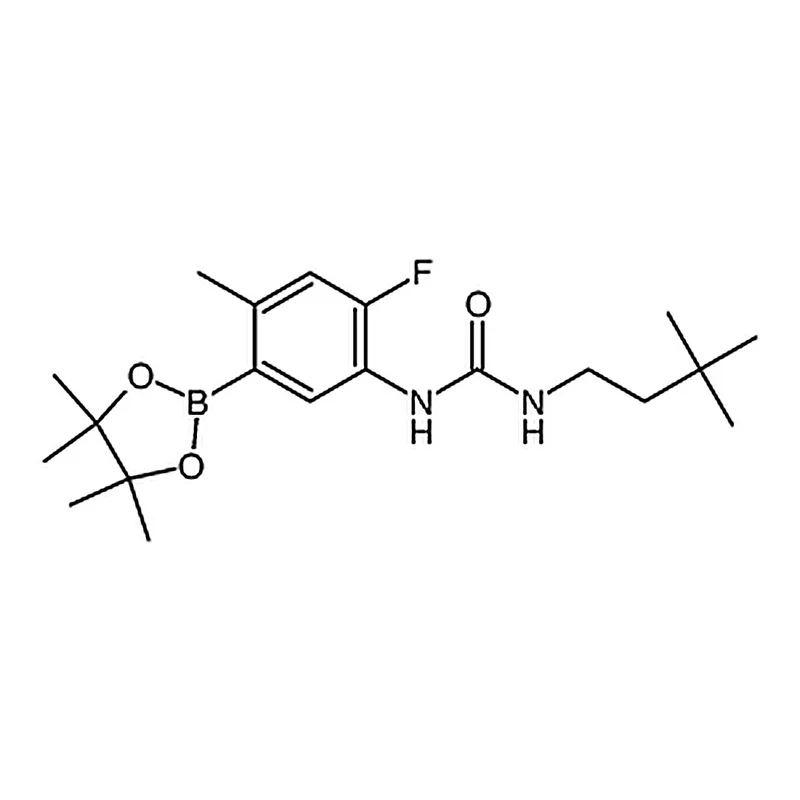 RHAWN 1-(3,3-Dimethylbutyl)-3-(2-fluoro-4-methyl-5-(4,4,5,5-tetramethyl-1,3,2-dioxaborolan-2-yl)ph