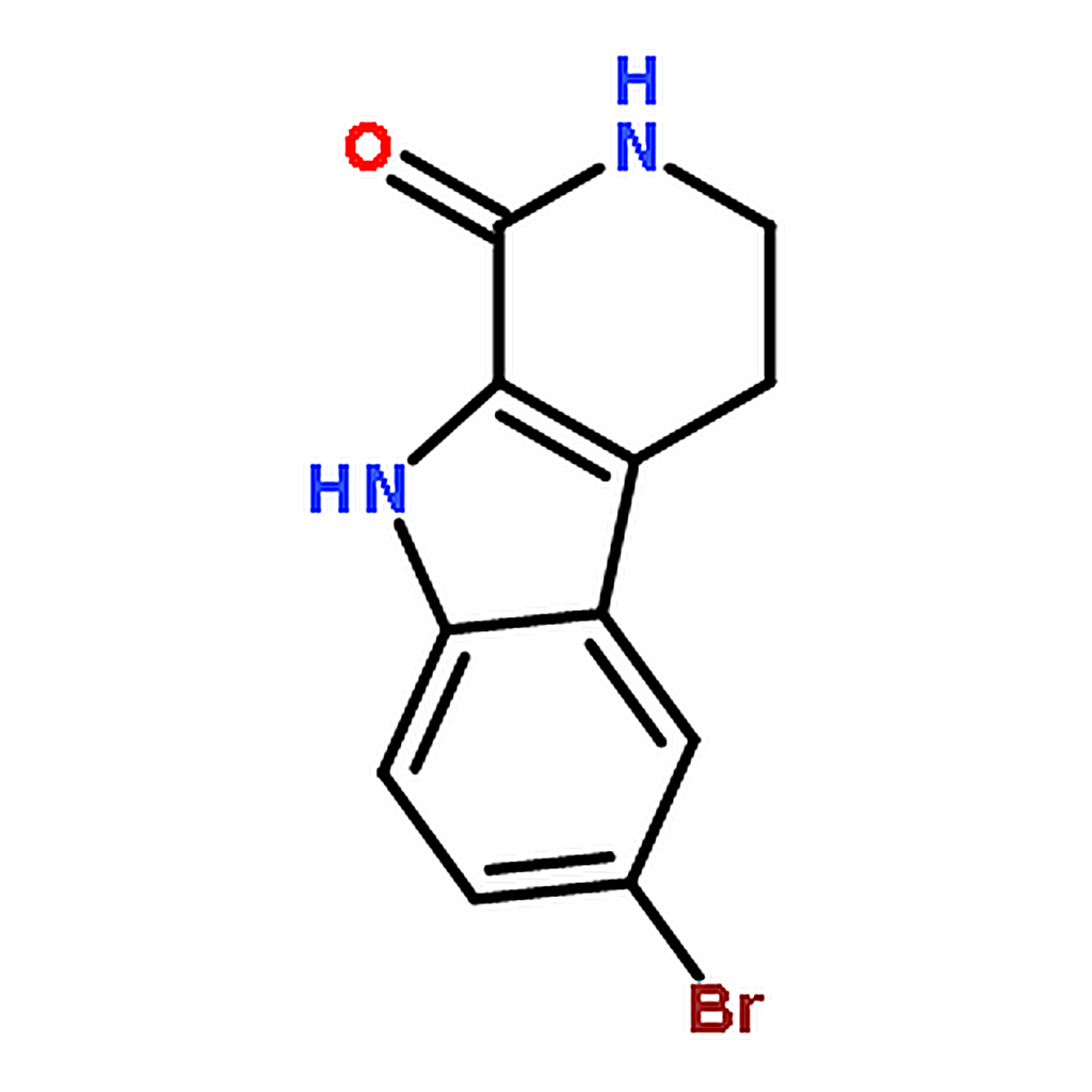 RHAWN 6-Bromo-2,3,4,9-tetrahydro-1H-pyrido[3,4-b]indol-1-one