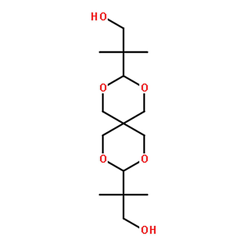 RHAWN 3,9-Bis(1,1-dimethyl-2-hydroxyethyl)-2,4,8,10-tetraoxaspiro[5.5]undecane