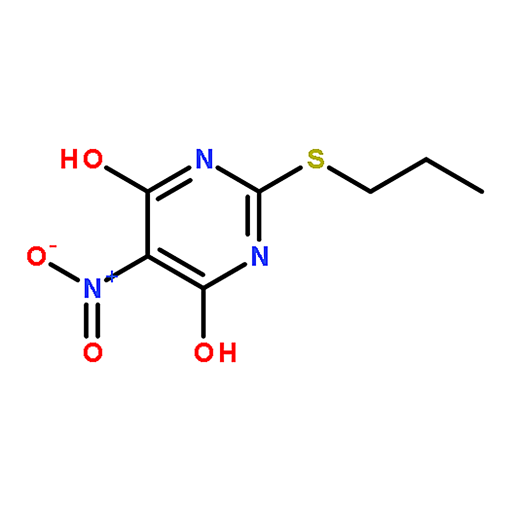 RHAWN 5-Nitro-2-(propylthio)pyrimidine-4,6-diol