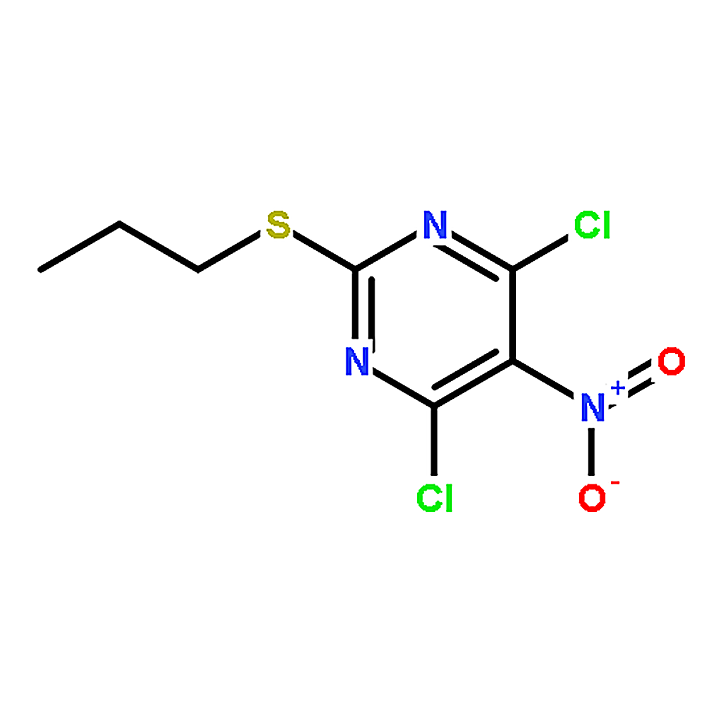 RHAWN 4,6-Dichloro-5-nitro-2-(propylthio)pyrimidine