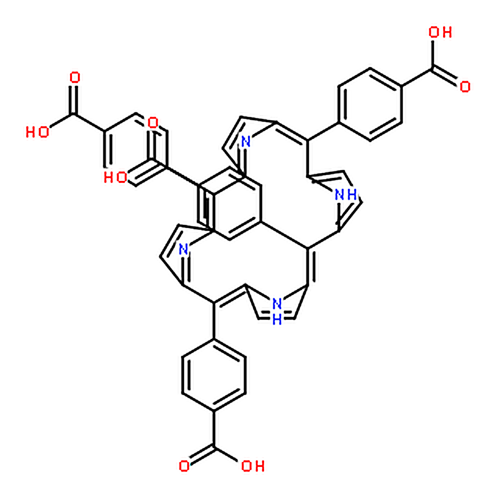 RHAWN 4,4,4,4-(Porphine-5,10,15,20-tetrayl)tetrakis(benzoic acid)
