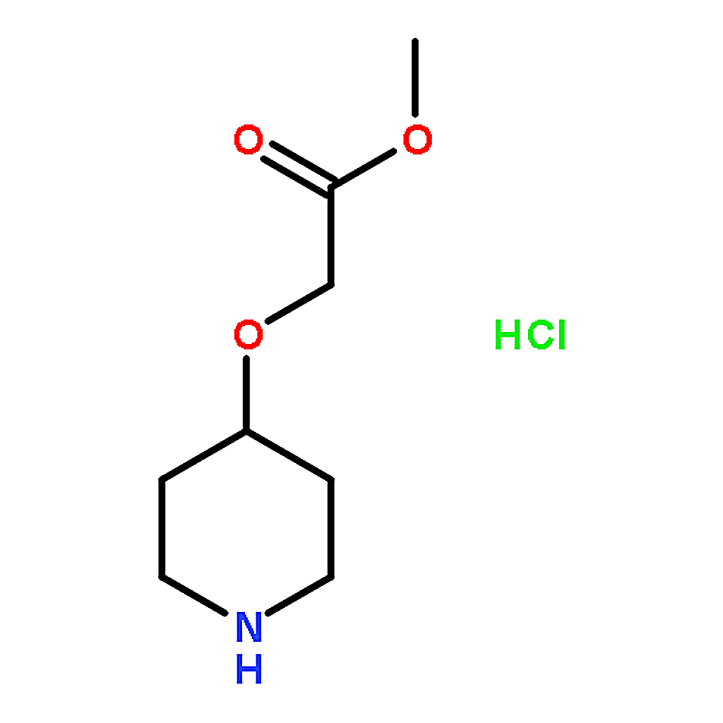RHAWN Methyl 2-(piperidin-4-yloxy)acetate hydrochloride