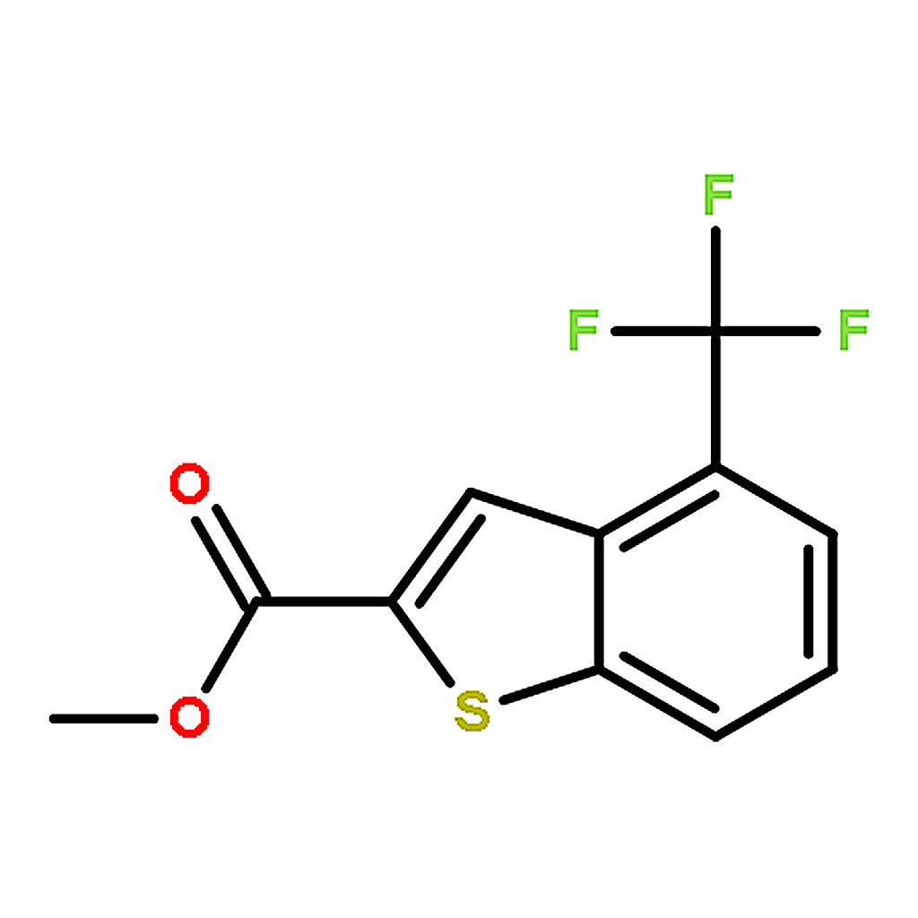 RHAWN Ethyl 4-(trifluoromethyl)benzo[b]thiophene-2-carboxylate