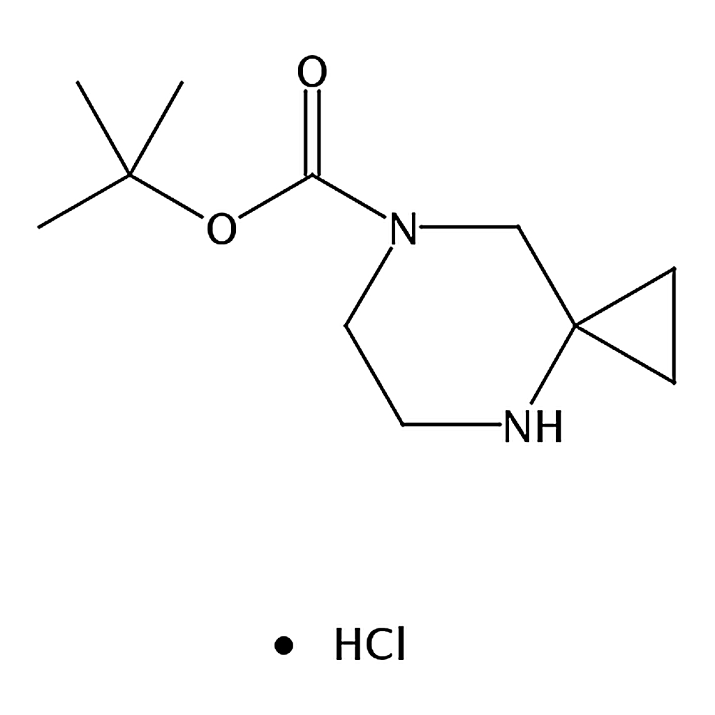 RHAWN tert-Butyl 4,7-diazaspiro[2.5]octane-7-carboxylate hydrochloride