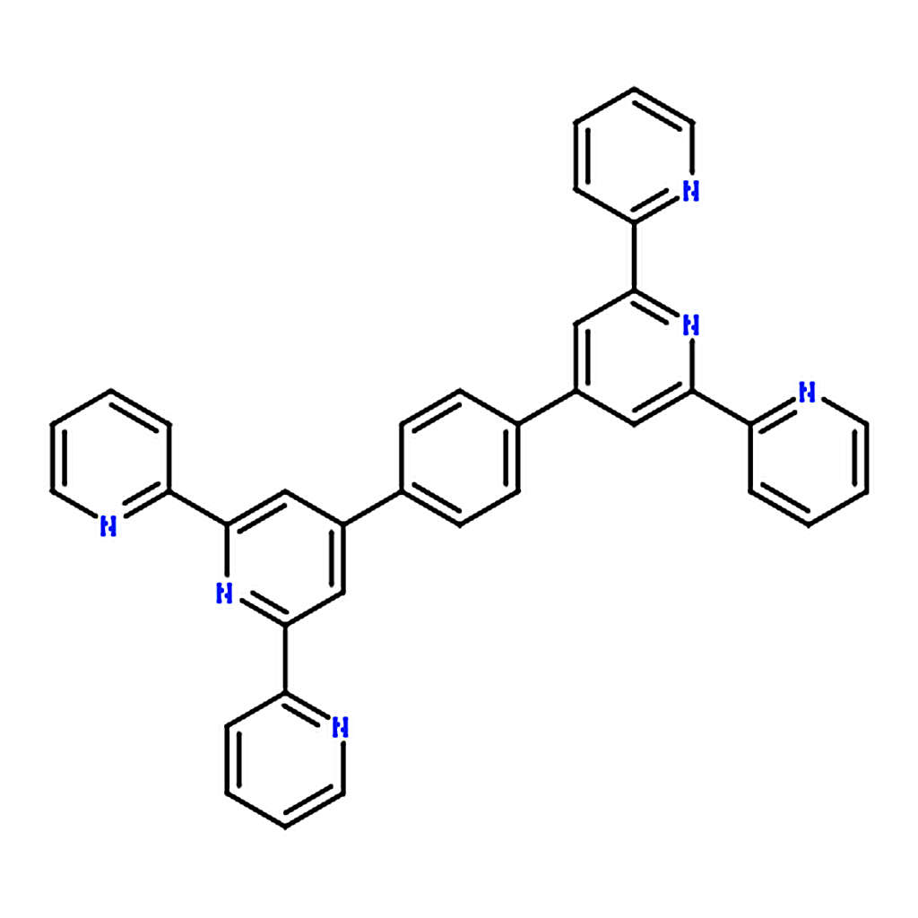 RHAWN 4▽,4▽▽▽▽-(1,4-Phenylene)bis(2,2▽:6▽,2▽▽-terpyridine)