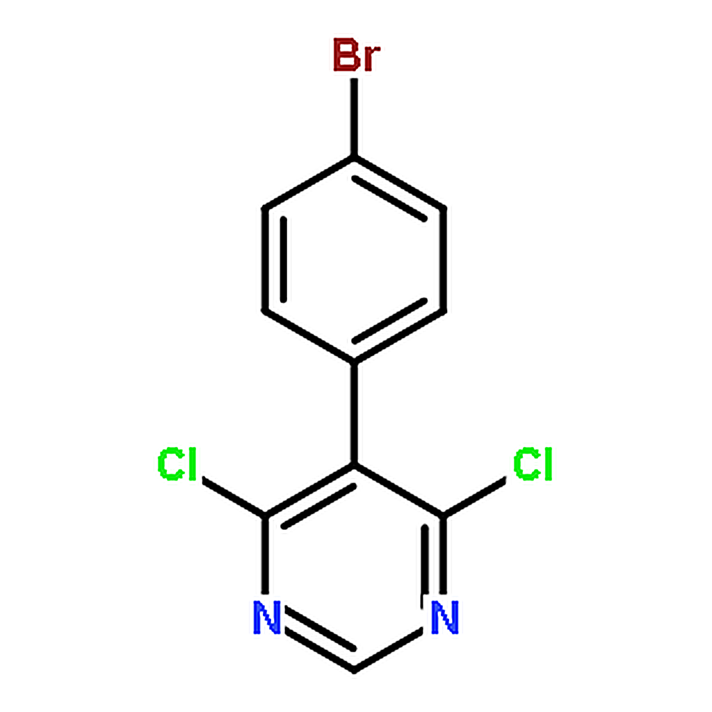 RHAWN 4,6-Dichloro-5-(4-bromophenyl)pyrimidine