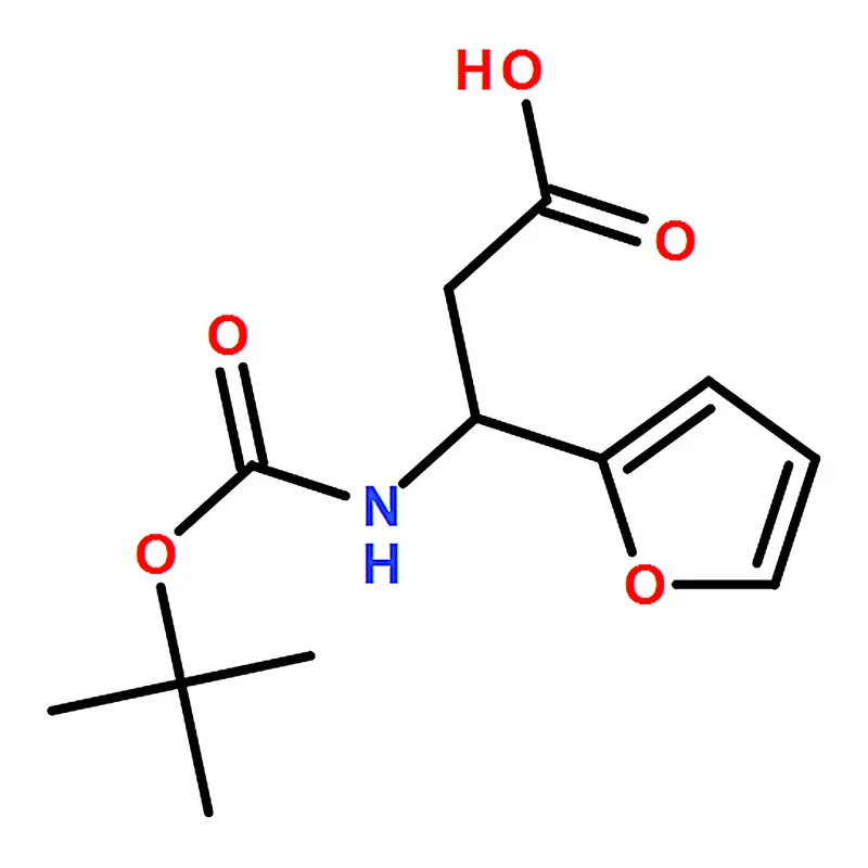 RHAWN 3-((tert-Butoxycarbonyl)amino)-3-(furan-2-yl)propanoic acid