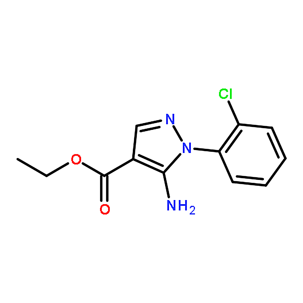 RHAWN Ethyl 5-amino-1-(2-chlorophenyl)-1H-pyrazole-4-carboxylate