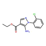 RHAWN Ethyl 5-amino-1-(2-chlorophenyl)-1H-pyrazole-4-carboxylate